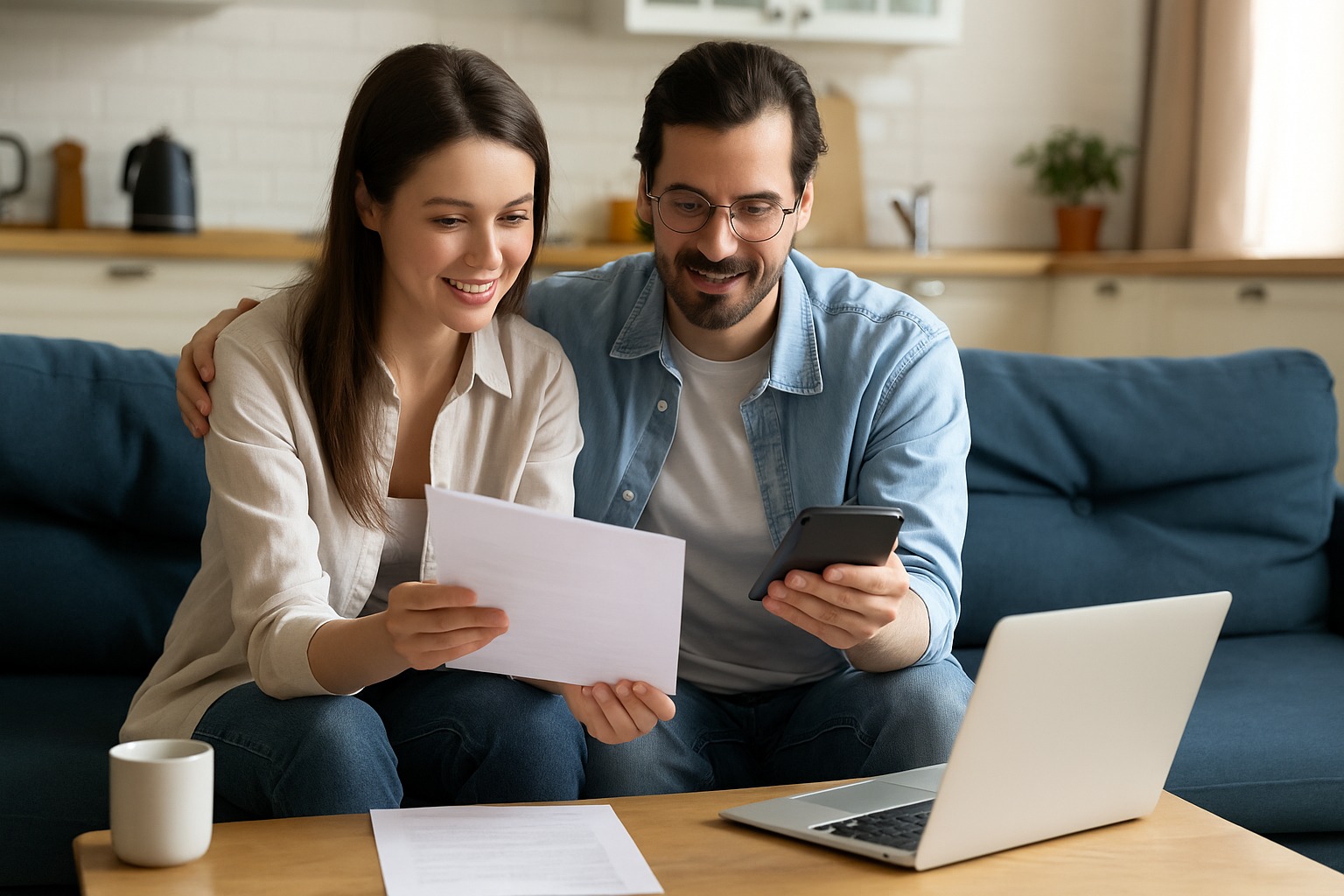 Personne locataire préparant son budget et ses documents